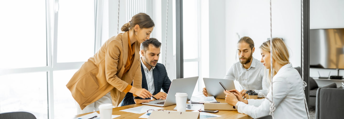 People Working on Office